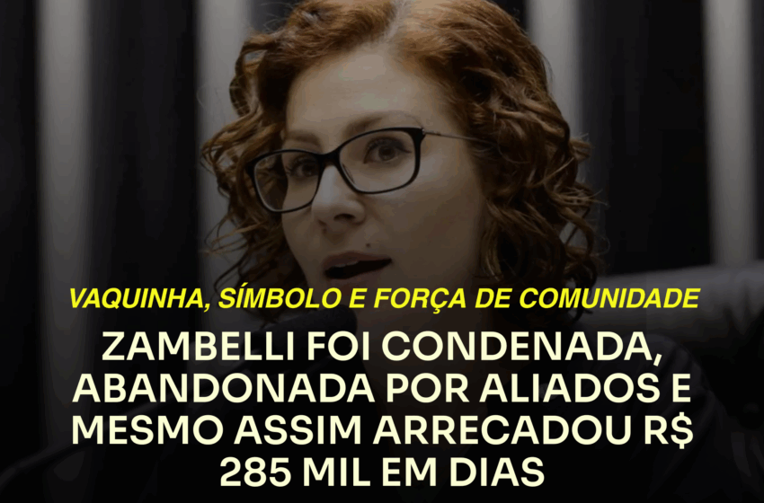 Carla Zambelli, vaquinha e a engenharia de uma comunidade fiel